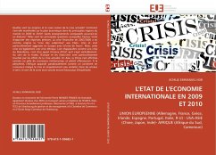 Cover L'état de l'économie internationale en 2009 et 2010