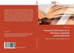 Presencia del Greco en la literatura española contemporánea - Bornet, Rachel