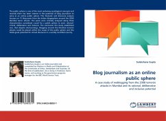 Blog journalism as an online public sphere