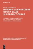 Heronis quae feruntur stereometrica et de mensuris