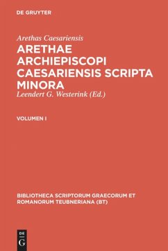 Arethae archiepiscopi Caesariensis scripta minora - Arethas Caesariensis