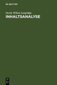 Inhaltsanalyse - Langridge, Derek W.