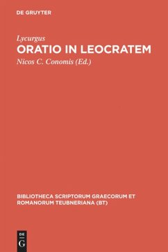 Oratio in Leocratem - Lycurgus