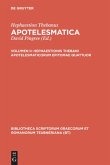 Hephaestionis Thebani apotelesmaticorum epitomae quattuor