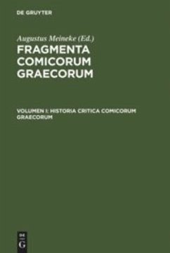 Historia critica comicorum Graecorum