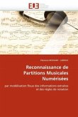 Reconnaissance de partitions musicales numérisées