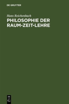 Philosophie der Raum-Zeit-Lehre - Reichenbach, Hans