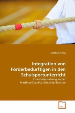 Integration von Förderbedürftigen in den Schulsportunterricht