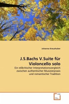 J.S.Bachs V.Suite für Violoncello solo - Kreuzhuber, Johanna