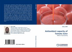 Antioxidant capacity of Tomato Juice