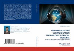 INFORMATION AND COMMUNICATION TECHNOLOGY IN SPECIAL LIBRARIES