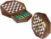 Philos 2718 - Schachkassette Octagon, Reise, mini, Feld 13 mm, magnetisch