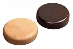 Philos 4103 - Spielsteine, Backgammon, klein, 25 x 8 mm
