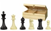 Philos 2040 - Schachfiguren Nerva, Königshöhe 95 mm, Kunststoff, schwarz creme, in Holzbox Philos 2040 - Schachfiguren Nerva, Königshöhe 95 mm, Kunststoff, schwarz creme, in Holzbox