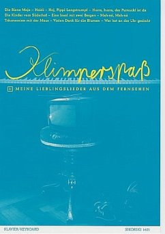Cover Klimperspaß Band 1 für Klavier Meine Lieblingslieder aus dem Fernsehen