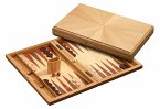 Philos 1126 - Backgammon Milos, Eiche, groß, Magnetverschluss