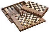 Philos 2525 - Schach Backgammon Dame Set, Feld 50 mm, Magnetverschluss Philos 2525 - Schach Backgammon Dame Set, Feld 50 mm, Magnetverschluss