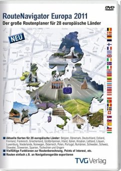 Cover Routenavigator Europa 2011