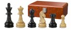 Philos 2070 - Schachfiguren Chlodewig, Königshöhe 83 mm, in Holzbox