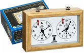 Philos 4680 - Schachuhr Aradora, mechanisch, Holzgehäuse Philos 4680 - Schachuhr Aradora, mechanisch, Holzgehäuse