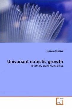 Univariant eutectic growth - Ebzéeva, Svetlana