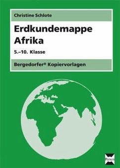 Erdkundemappe Afrika - Schlote, Christine