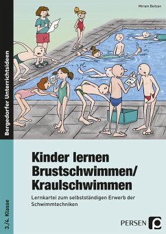 Kinder lernen Brustschwimmen/Kraulschwimmen - Beitzen, Miriam