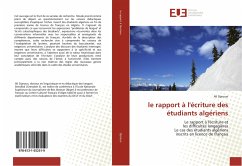le rapport à l'écriture des étudiants algériens - Djaroun, Ali