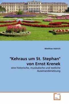 "Kehraus um St. Stephan" von Ernst Krenek