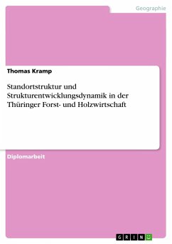 Standortstruktur und Strukturentwicklungsdynamik in der Thüringer Forst- und Holzwirtschaft - Kramp, Thomas