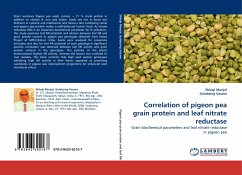 Correlation of pigeon pea grain protein and leaf nitrate reductase - Munjal, Shivaji;Vasave, Gulabsing