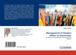 Management of Student Affairs at Universities