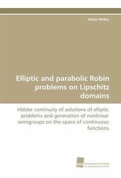 Cover Elliptic and parabolic Robin problems on Lipschitz domains