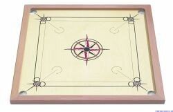 Philos 8210 - Carrom standard, schwarz-rot Philos 8210 - Carrom standard, schwarz-rot