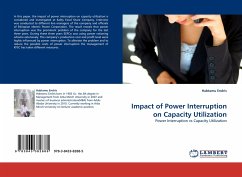 Impact of Power Interruption on Capacity Utilization