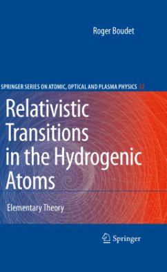 Relativistic Transitions in the Hydrogenic Atoms - Boudet, Roger
