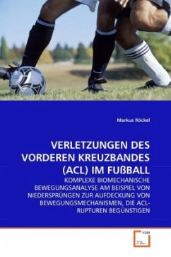 VERLETZUNGEN DES VORDEREN KREUZBANDES (ACL) IM FUßBALL - Röckel, Markus