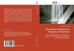 Des formes d¿adresse en français au Cameroun - Mulo Farenkia, Bernard