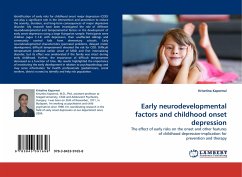 Early neurodevelopmental factors and childhood onset depression