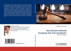 Has Ukraine achieved European fair trial standards?