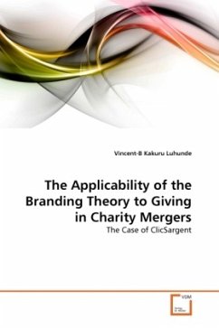 The Applicability of the Branding Theory to Giving in Charity Mergers