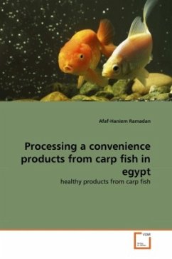 Processing a convenience products from carp fish in egypt