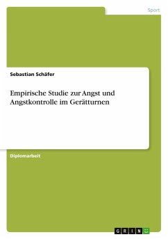 Cover Empirische Studie zur Angst und Angstkontrolle im Gerätturnen