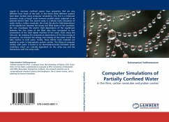 Computer Simulations of Partially Confined Water