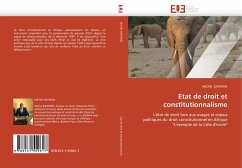 Etat de droit et constitutionnalisme - BAYERON, MICHEL