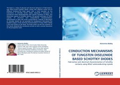 CONDUCTION MECHANISMS OF TUNGSTEN DISELENIDE BASED SCHOTTKY DIODES