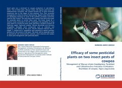 Efficacy of some pesticidal plants on two insect pests of cowpea