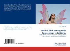 HIV risk level among male homosexuals in Sri Lanka