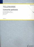 Concerto polonois G-Dur für Streicher und Bc Partitur