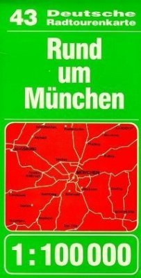Cover Rund um München / Haupka Deutsche Radtourenkarte 43